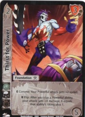 Thirst for Power FOIL